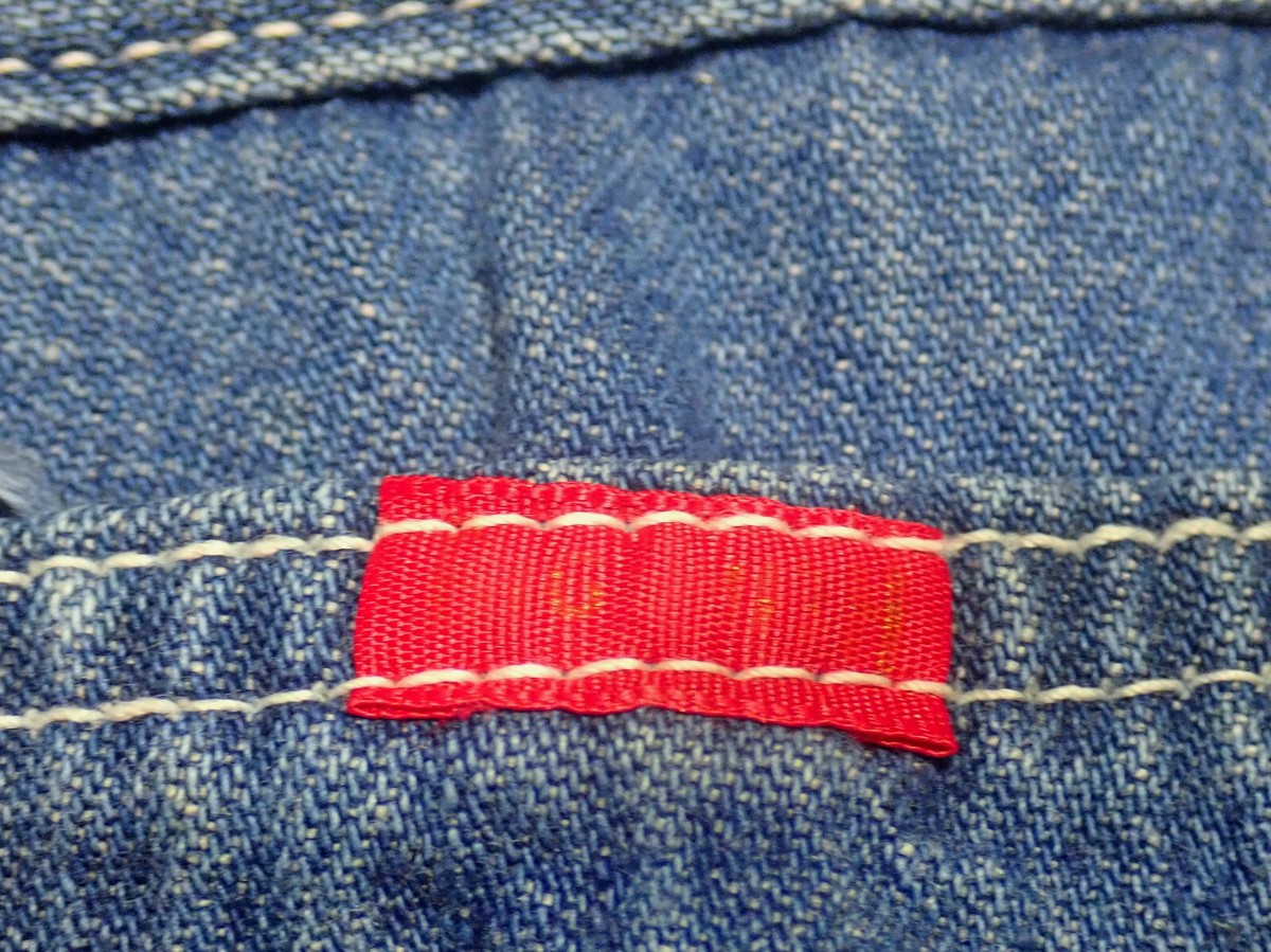 Vintage Big Smith Painters Pants 40x26 Blue Denim Carpenter Jean