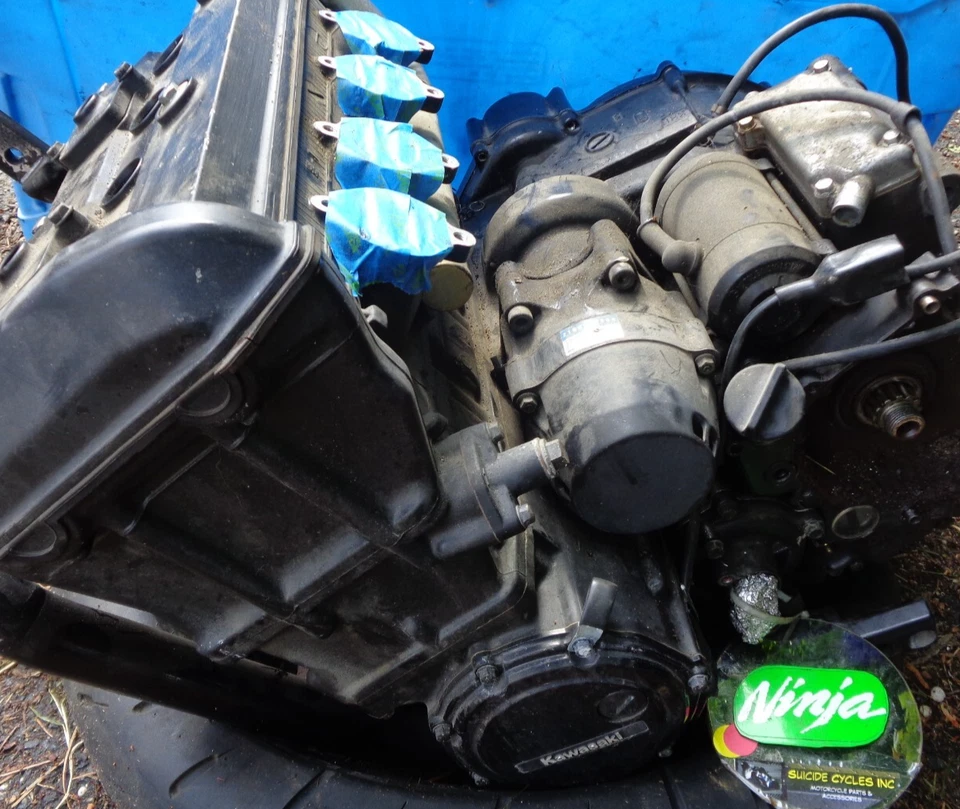 1992 ZX 11 Kawasaki Ninja Engine Motor Transmission complete 15k NICE  91 - Изображение 2 из 4