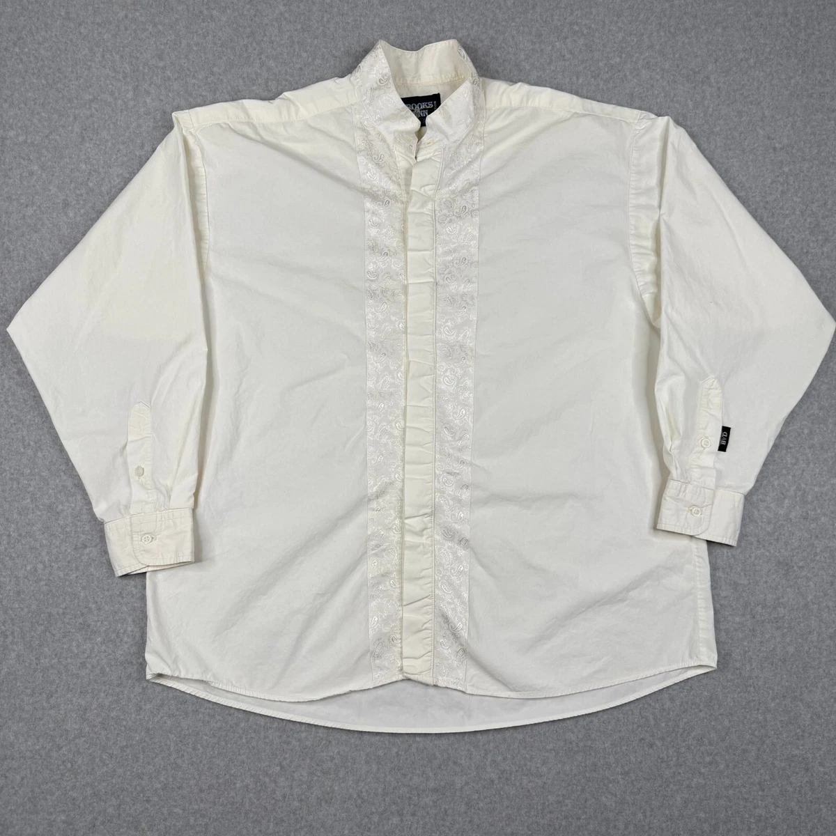 short satin fit and flare dress Classic Collar Dress Shirt in Ivory Poplin 17 main image 0