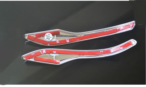 ABS Chrome Door Rearview Mirror Stripes Cover Trim For Honda CRV CR-V 2012-2016 - Picture 4 of 5