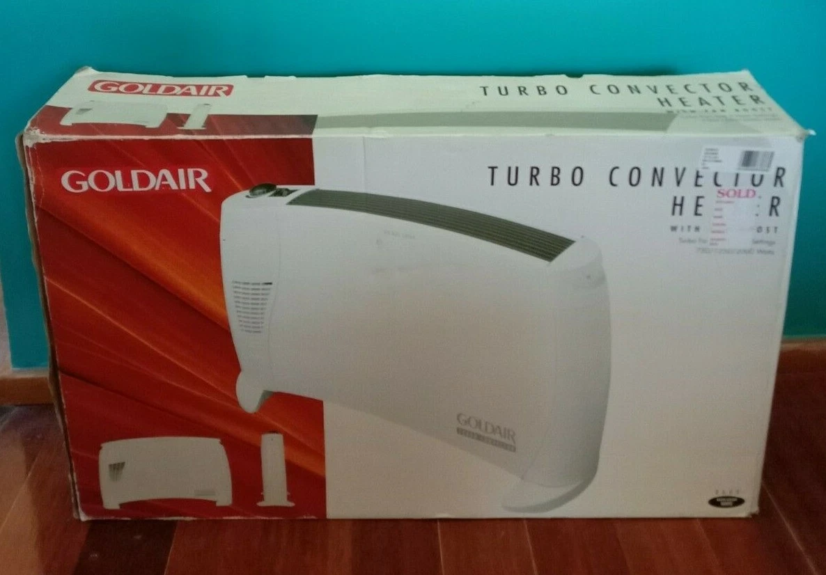 GOLDAIR TURBO CONVECTOR HEATER 2000W/1250W/750W | eBay