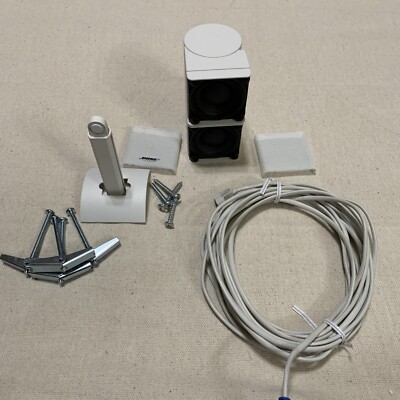 Bose Audio Bose Jewel Cube Speakers Wall Mount Bose Jewel Double