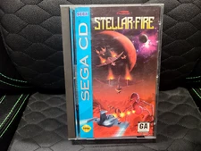 Stellar-Fire (Sega CD, 1993) Complete W/Manual And Reg Card EXCELLENT CONDITION