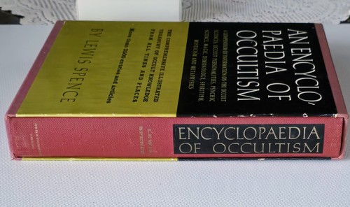An Encyclopedia of Occultism - Lewis Spence Magic Mysticism W/ Slipcase HC 1960 - Foto 2 di 20