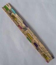 Skyline Slap Bracelet handmade duck duct tape