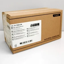 Smiths Medical CADD Administration Set 21-7322-24 IV 78 Inch Tubing No Ports NEW