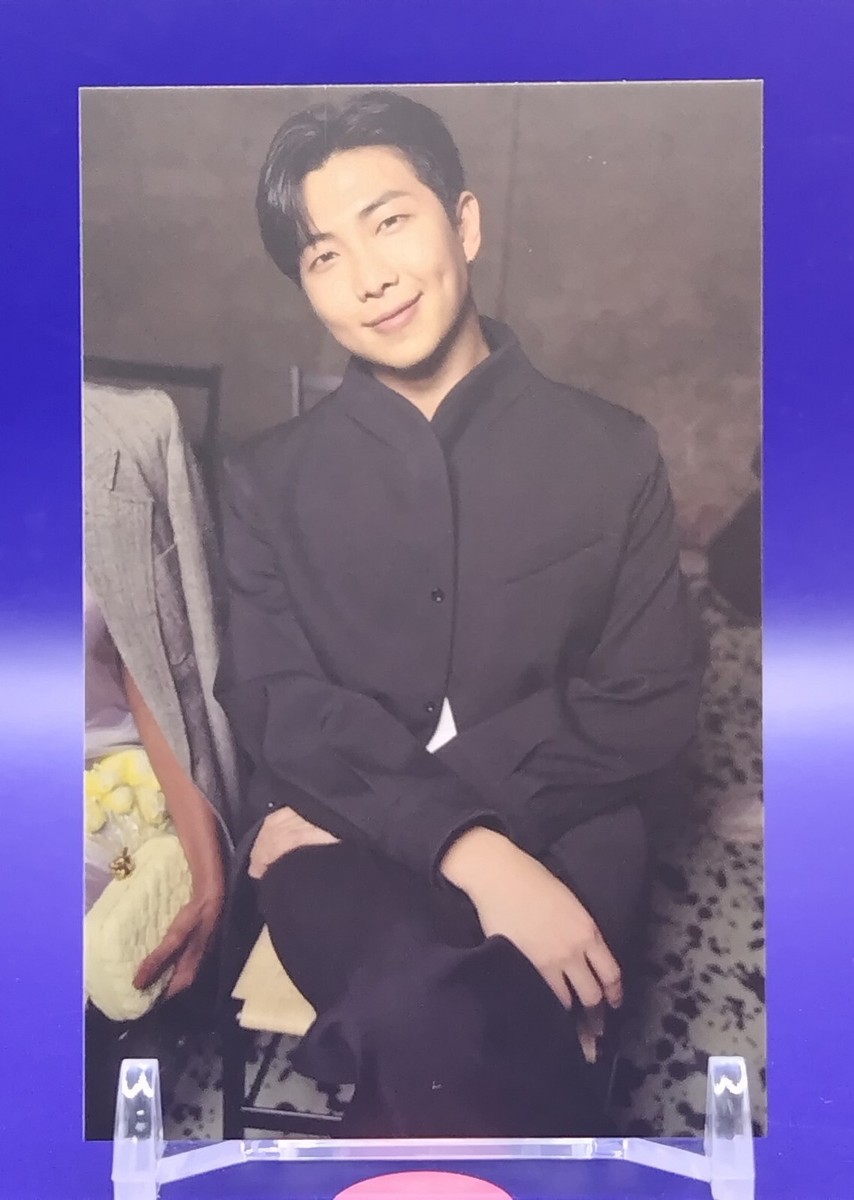 RM BTS Signed Photocard K-POP Goods Photo Card Cards From Japan