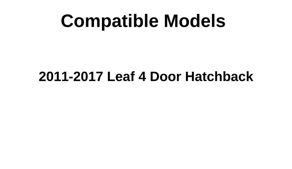 Se adapta a 11-17 Nissan Leaf 4 puertas hatchback pasajero puerta delantera derecha ventana de vidrio Foto 3 de 4