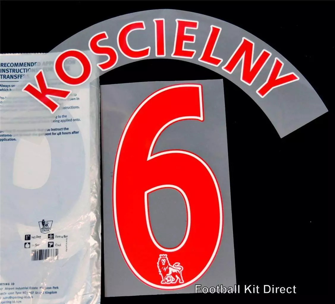 Arsenal 2012-14 Original Home Shirt Koscielny #6 (Very Good) S Football  shirt