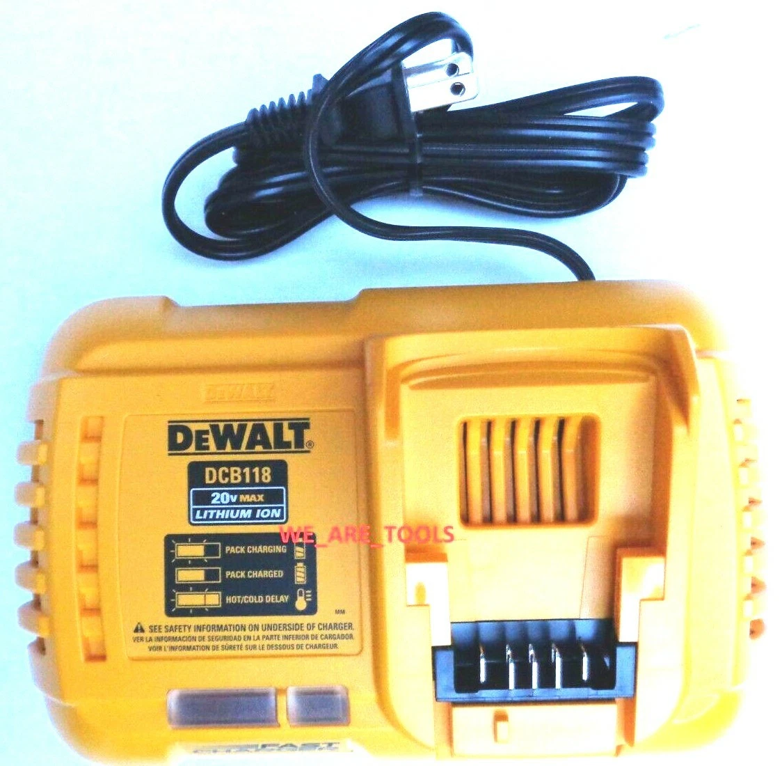 power drill battery fast charger dcb118