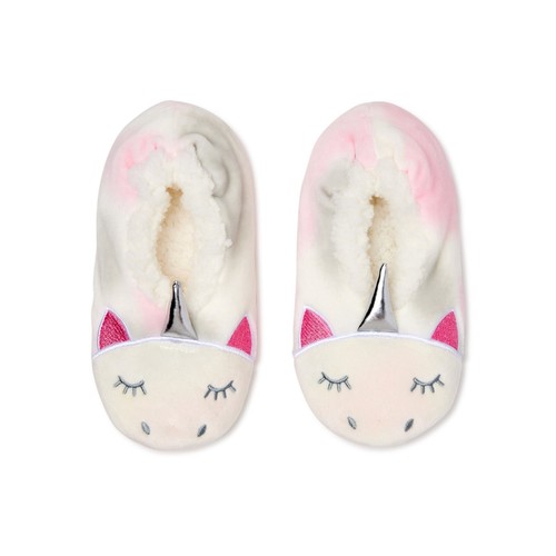 Slipper Sock Wonder Nation Girls Holographic Cat Koala Unicorn with grippers - Picture 7 of 9