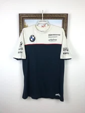 Racing Y2K BMW Motorrad Tyco Formula Uno F1 Moto Shirt Mens Tee Jersey Size L