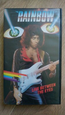 Rainbow - Live Between the Eyes VHS - Blackmore, Deep Purple