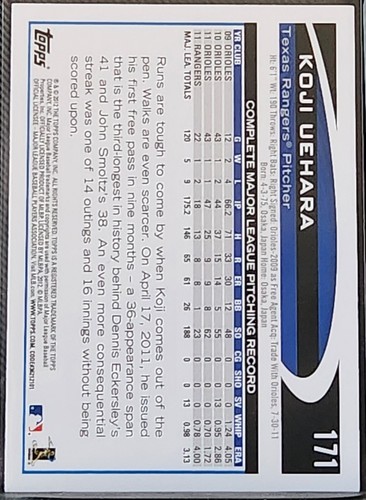 2012 Topps Baseball - Pick A Card - Complete Your Collection - Picture 35 of 169