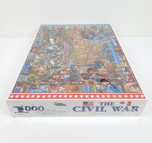 The Civil War 1000 Piece Jigsaw Puzzle, White Mountain Puzzles Made in USA - Picture 4 of 7