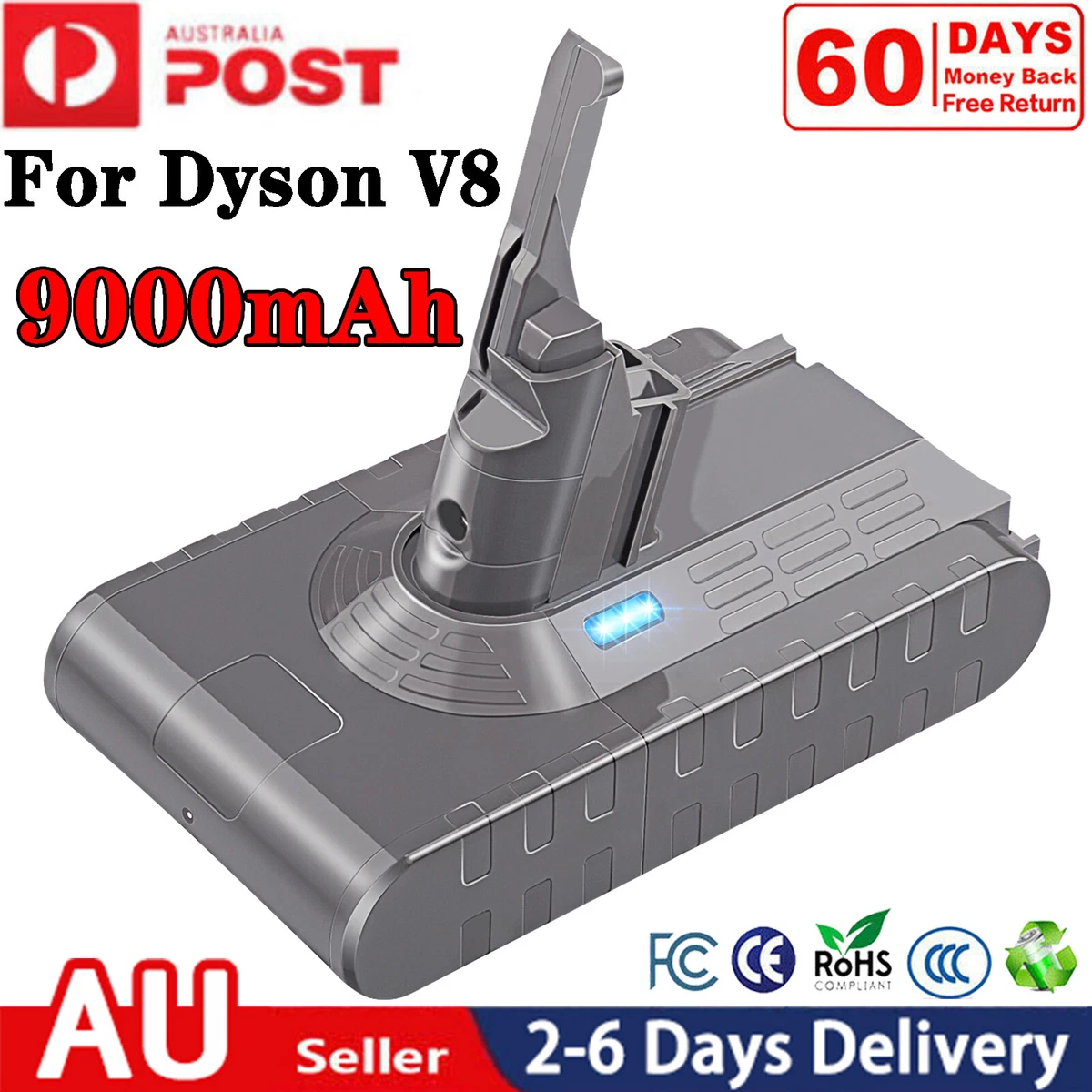 3500mAh Battery SV10 For Dyson V8 Absolute Animal Fluffy Vacuum Cleaner SonyCell