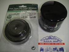 FILTRO OLIO HF153 + CHIAVE SMONTA FILTRO DUCATI 620 Monster Dark i.e. 2004 2005