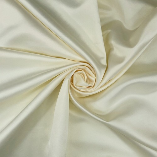 Superior Dull Duchess Fabric Bridal Satin Wedding Dress Eveningwear Crepe Back - Picture 10 of 33