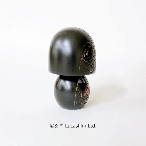 USABURO Kokeshi x Star Wars Darth Vader Doll – 3" Handcrafted Wooden Figure –JPN - Picture 5 of 9