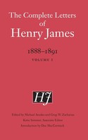 The Complete Letters Of Henry James, 1888-1891 | Volume 1 | Henry James | Buch