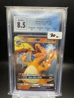 Pokemon Card Charizard GX 9/68 Ultra Rare Hidden Fates  CGC 8.5