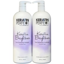 Keratin Perfect Keratin Brightener Shampoo & Conditioner 32 oz Duo 0.94 per gallon