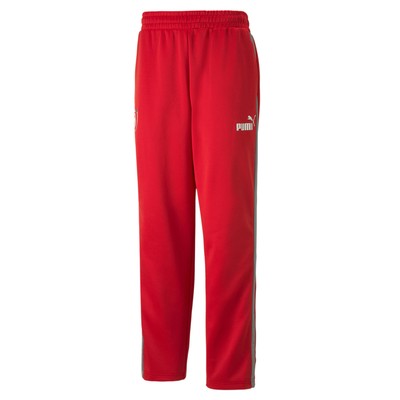 PUMA Sf Race Mt7 Monochromatic Pants Mens Red Casual Athletic Bottoms 53820502