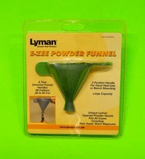 Lyman E-ZEE Powder Funnel-(7752431)-NOS-in package