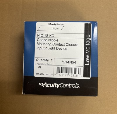 BRAND NEW Acuity Controls NIO 1S KO PACK OF 2