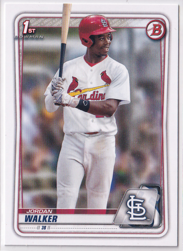 2020 Bowman Draft #BD-57 Jordan Walker !st