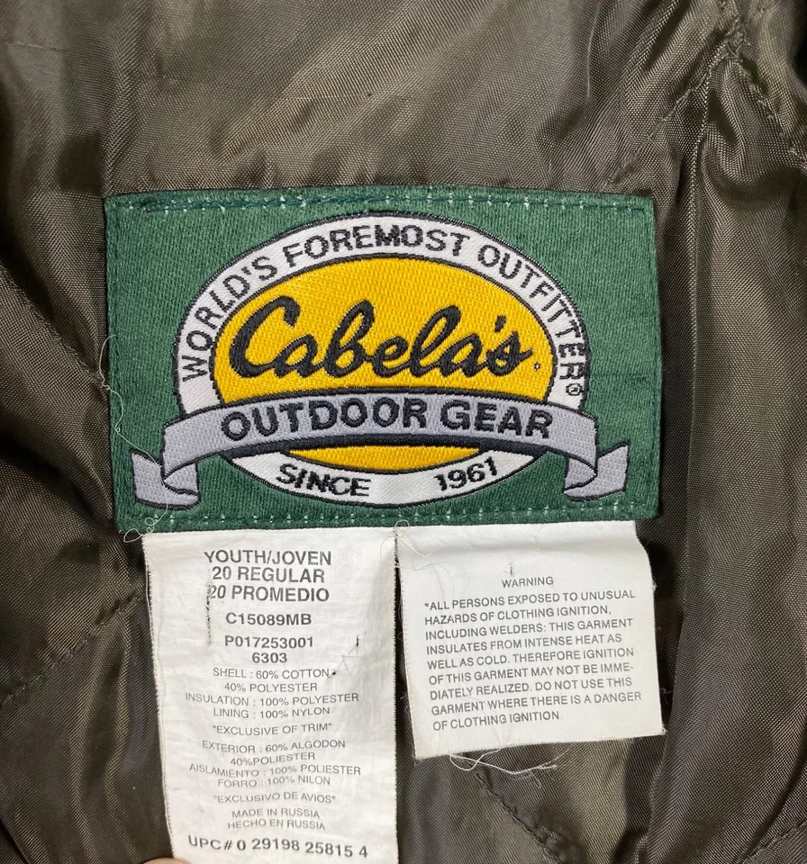 Mono Cabela's - Roble Mussy Forrado Roble Break up - Juvenil Talla 20 Foto 3 de 4