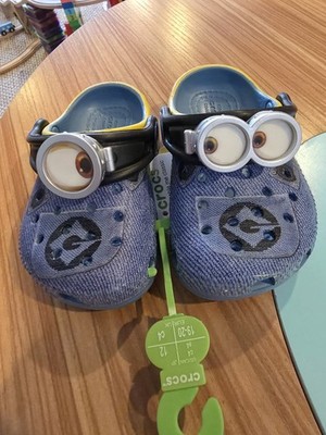 Crocs Minions edition clog, ideal for 3-4 year olds,  Size C4