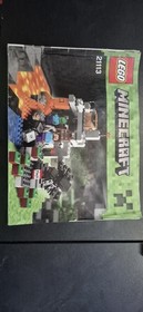 🔥LEGO Minecraft 21113 The Cave 100% Complete w/ Instructions & Minifigs No Box