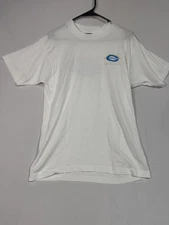 Vintage 90s/Y2K White Single Stitch T-shirt Screen Stars Best Tag Sz L