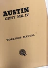 GENUINE BMC AUSTIN GYPSY MK 4 4WD WORKSHOP SERVICE MANUAL