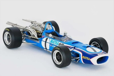 Model Factory Hiro 1/12 Fulldetail Kit Matra MS11 Ver.D 1968 Italy
