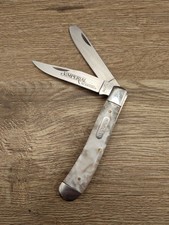 Folding Knife | Schrade Imperial Classic 2-Blade Trapper White Ice Silver