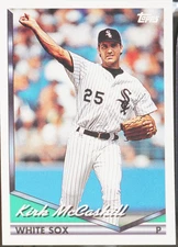 1994 Topps Baseball Kirk McCaskill #724 NM