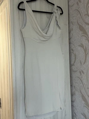 Women Armani Dress Ivory Silk M - Bild 1 von 4