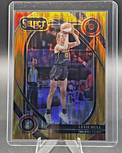 2025 Panini Select WNBA LEXIE HULL Gold PRIZM Shock Courtside /10