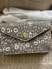 NWT Tory Burch LIZARD ENVELOPE Crossbody Bag