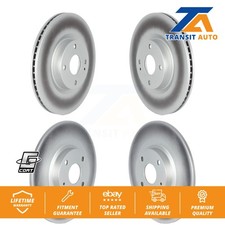Front Rear Coated Disc Brake Rotors Kit For Mazda MX-5 Miata Fiat 124 Spider