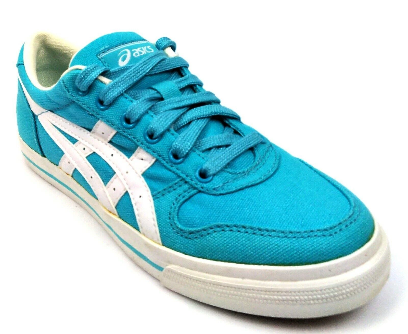 Scarpe da corsa su strada ASICS Alton donna stringate tela turchese bianco taglia 6 nuove