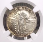 1927 "P" Standing Liberty Quarter 25c NGC MS64 #012 BU Uncirculated ECC&C, Inc.