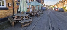 Garden Pub Bench Multiple Seats