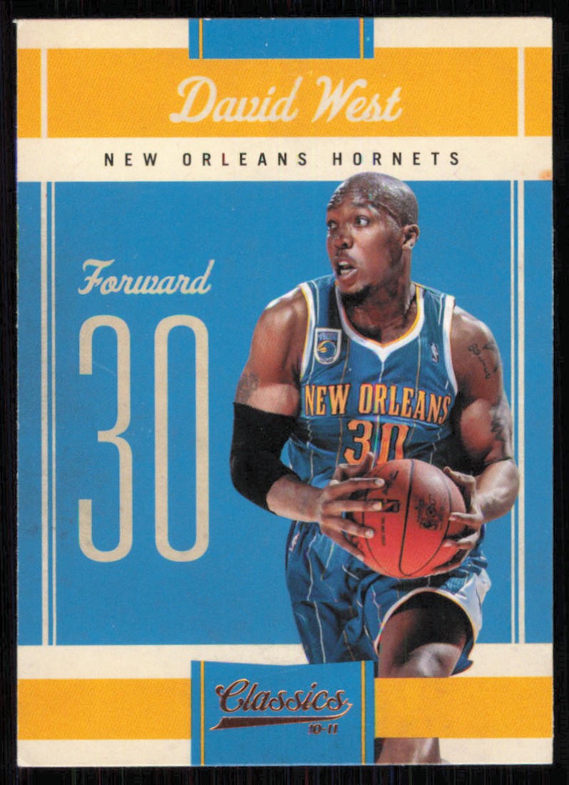 2010-11 Panini Classics #10 David West New Orleans Hornets