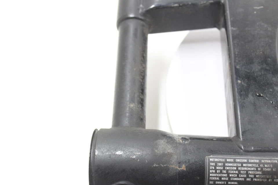2007 HONDA SHADOW AERO 750 BLACK OEM REAR SWINGARM SUSPENSION ARM - Image 3 of 4