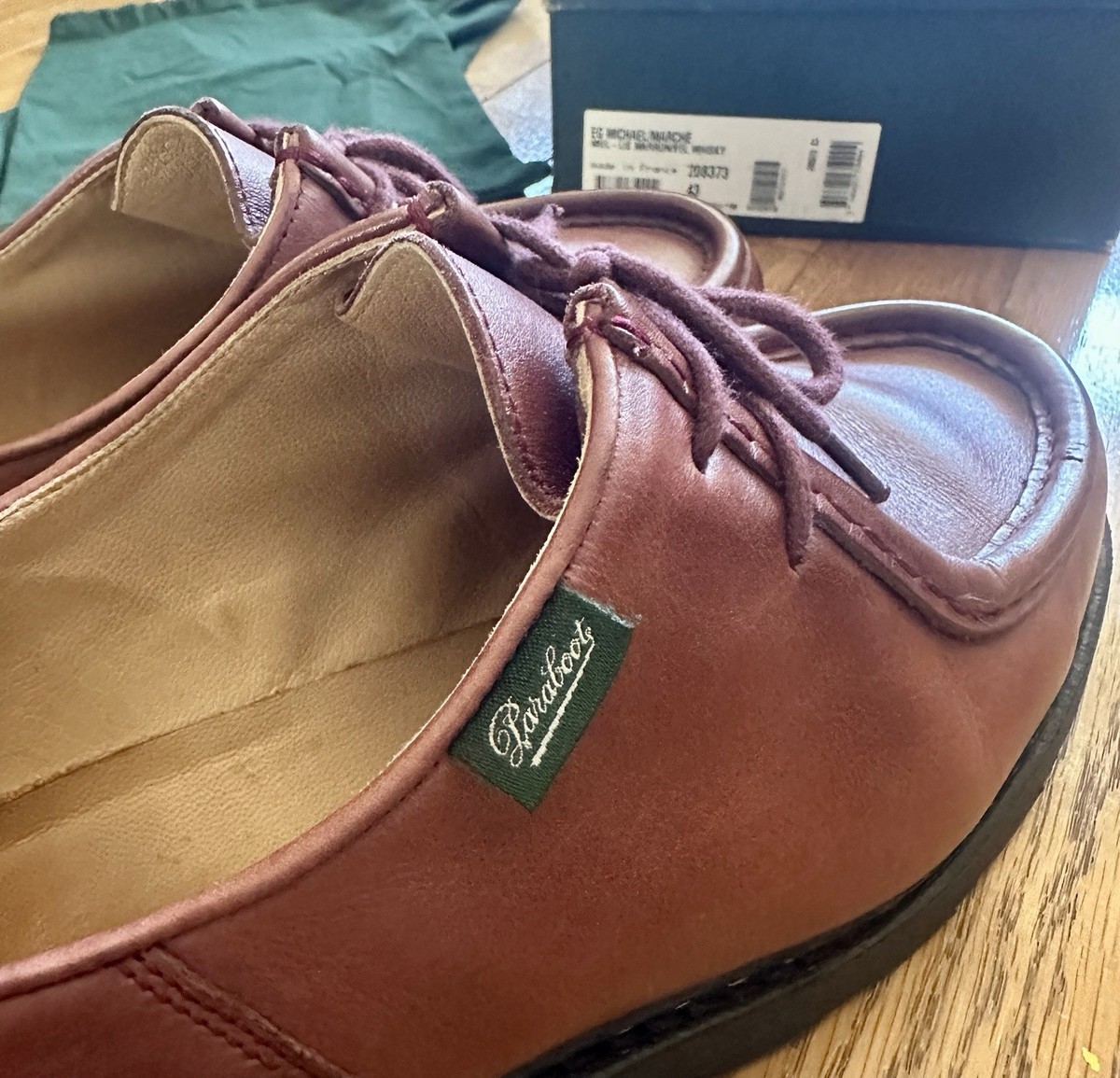 Paraboot Michael Size 43 Marron Whisky Complete Set RARE | eBay Paraboot Michael Size 43 Marron Whisky Complete Set RARE | eBay