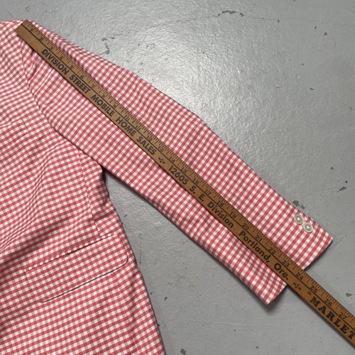 Brooks Brothers Black Fleece Thom Browne Gingham Sports Coat Blazer BB2 EUC - Picture 6 of 11