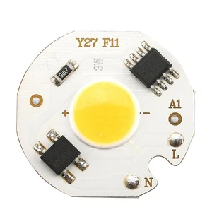 10PCS AC220V Integrated Chip COB Beads Smart IC Bulb Lamp Light Source(Warm)_